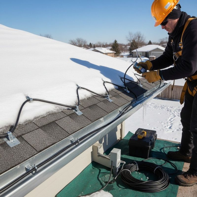 Heat Tape Installation in Oklahoma City, OK
