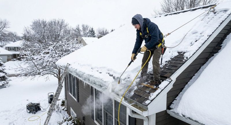 Ice Dam Repair in Renton, WA
