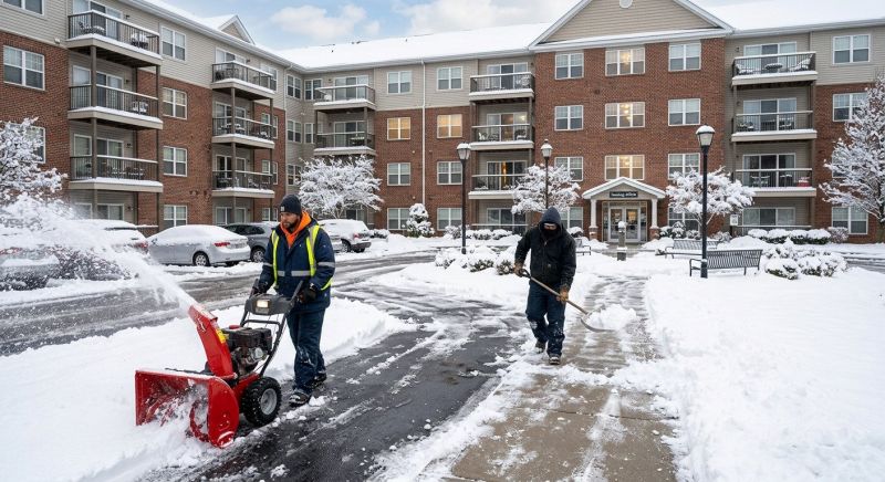 Parking Area Snow Removal in New York, NY