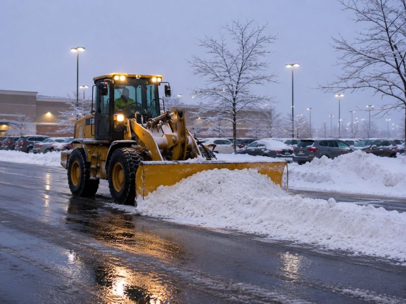Parking Lot Snow Plowing in Long Island, NY