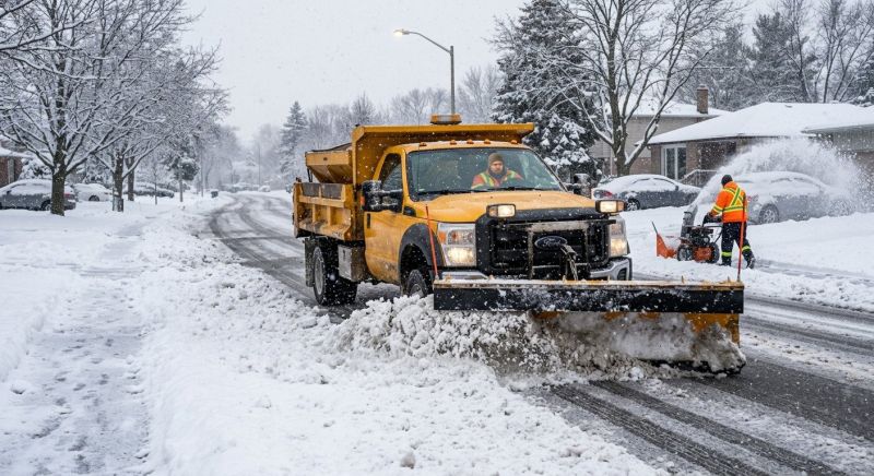 Snow Plowing Service in New York, NY