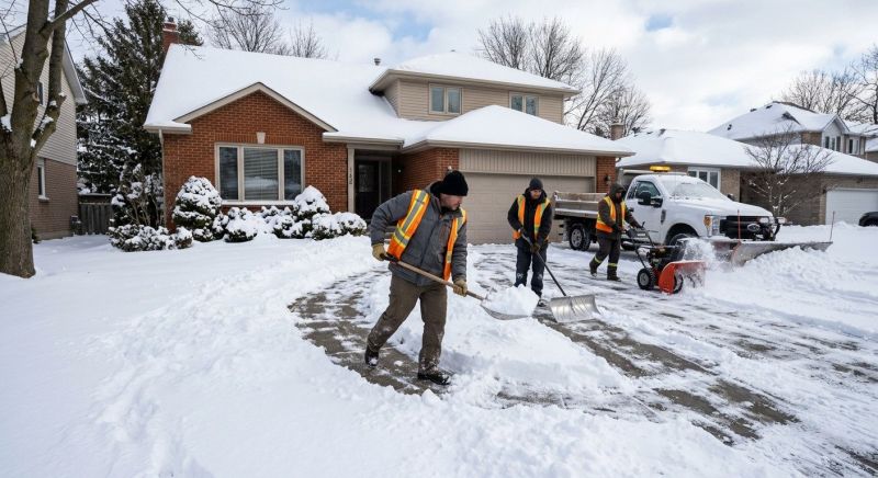 Snow Shoveling Service in New York, NY