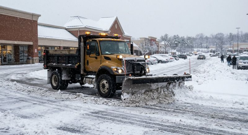 Commercial Snow Plowing in New York, NY