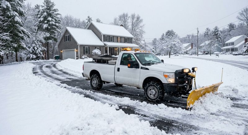 Residential Snow Plowing in New York, NY